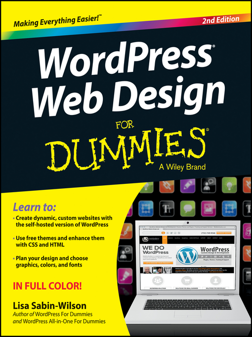Title details for WordPress Web Design For Dummies by Lisa Sabin-Wilson - Available